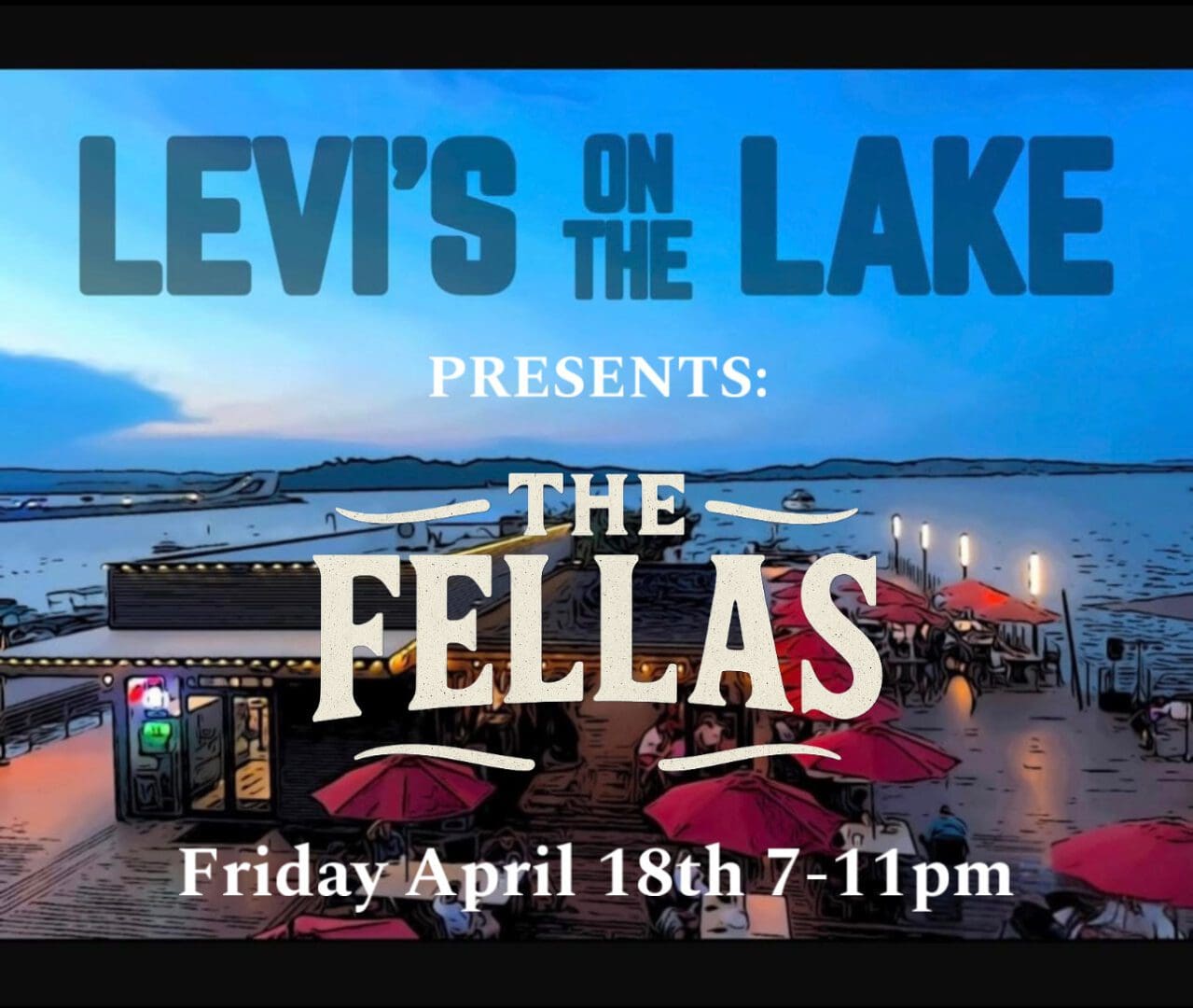 The Fellas debut at Levi’s on the Lake in Guntersville AL
