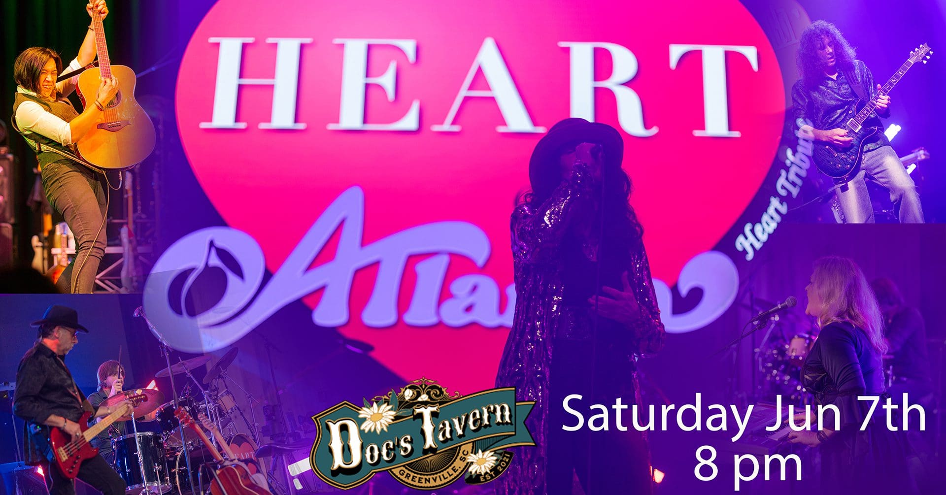 Heart of Atlanta - Heart Tribute Live at Doc's Tavern