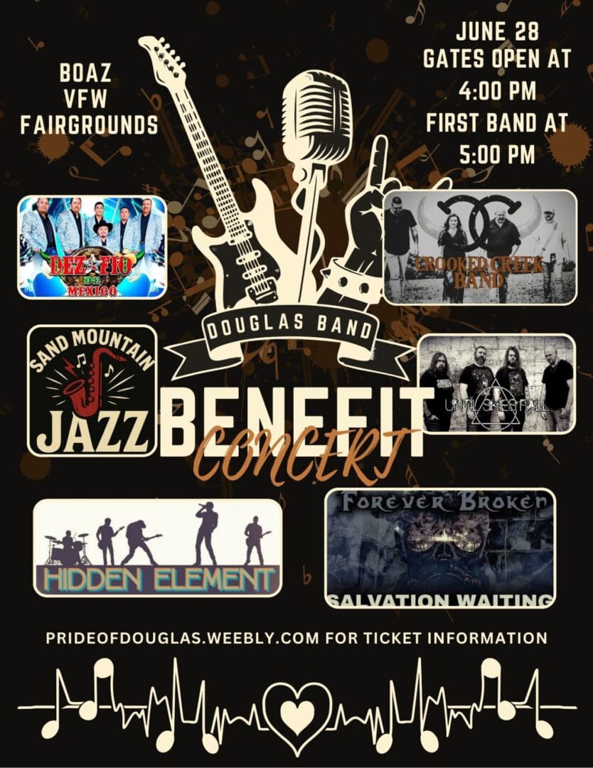 Pride of Douglas Benefit in Boaz AL