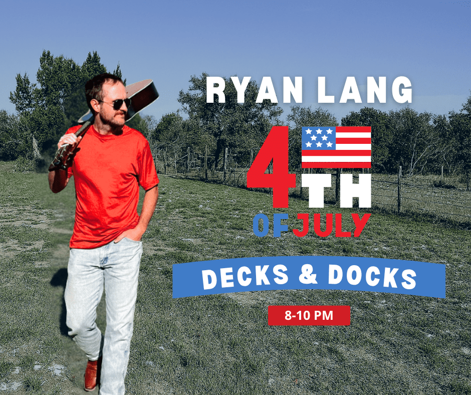 Ryan Lang Live at Decks and Docks Leesburg, AL