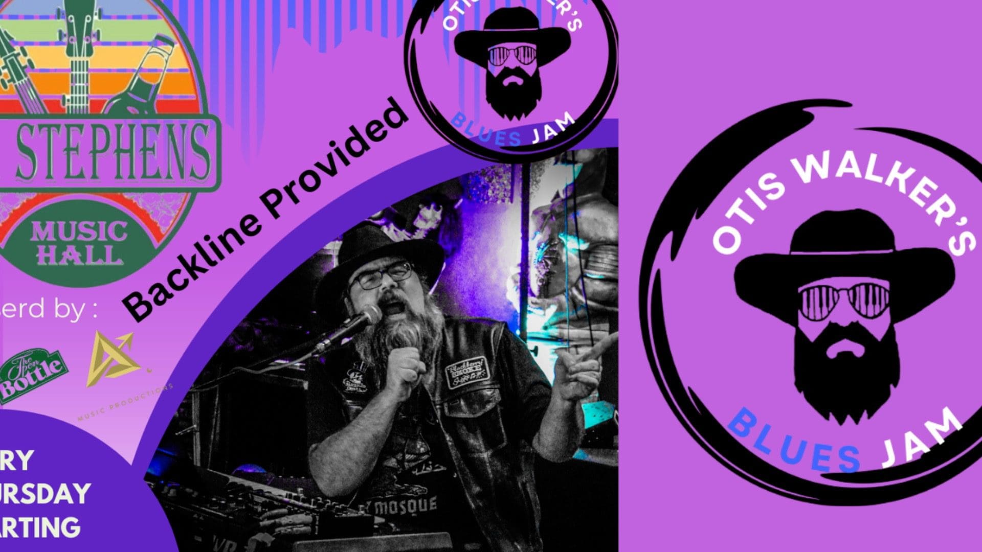 Otis Walker Blues Jam Live at St. Stephen's Music Hall