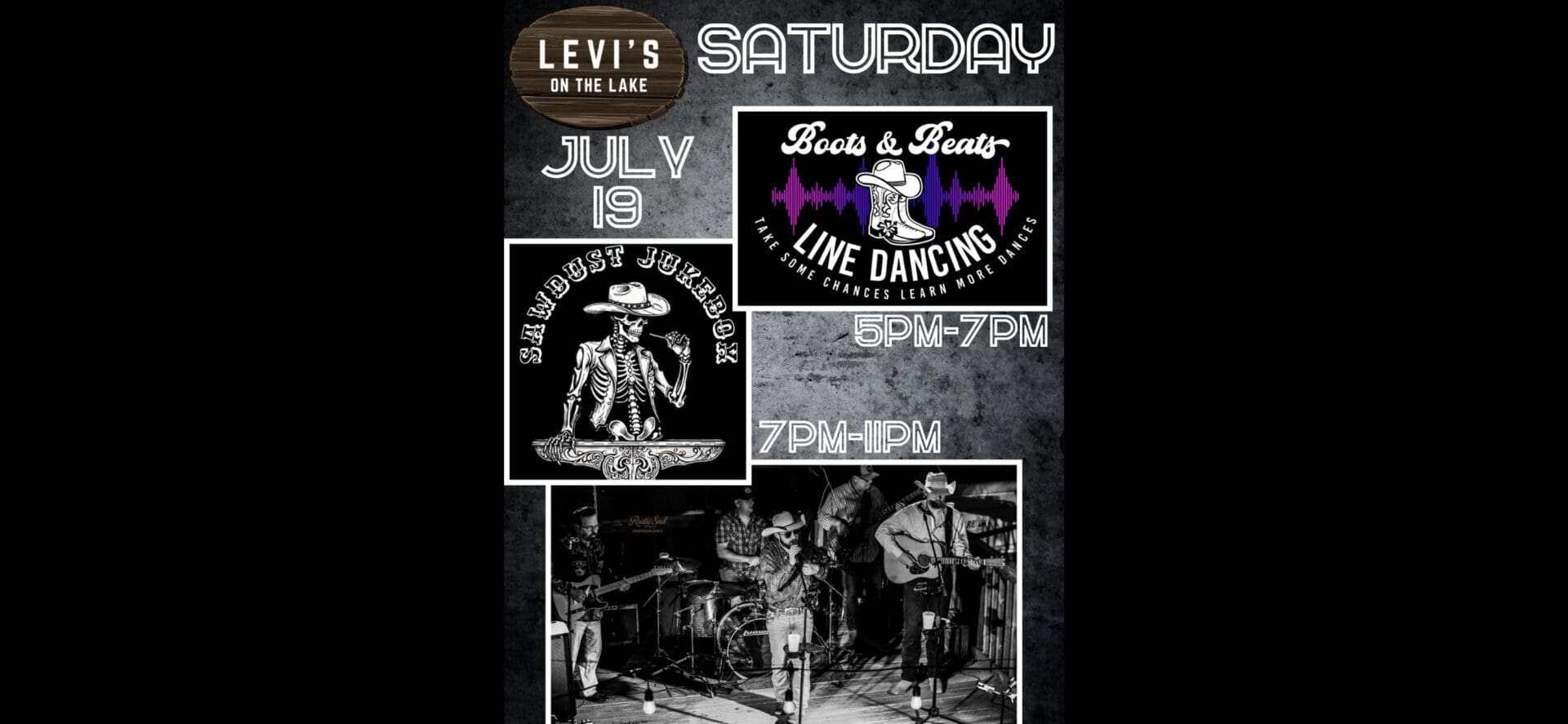 Sawdust Jukebox Live at Levi's Lake Throwdown in Guntersville AL