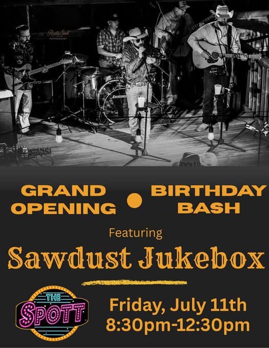 Sawdust Jukebox live at the Spott