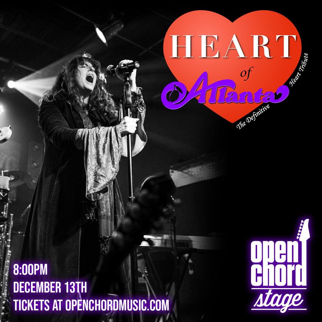 Heart of Atlanta - Heart Tribute at Open Chord Stage