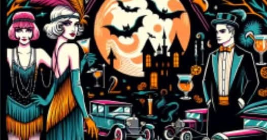 Great Gatsby Halloween Party at Busted Oak Bourbon Society in Albertville AL