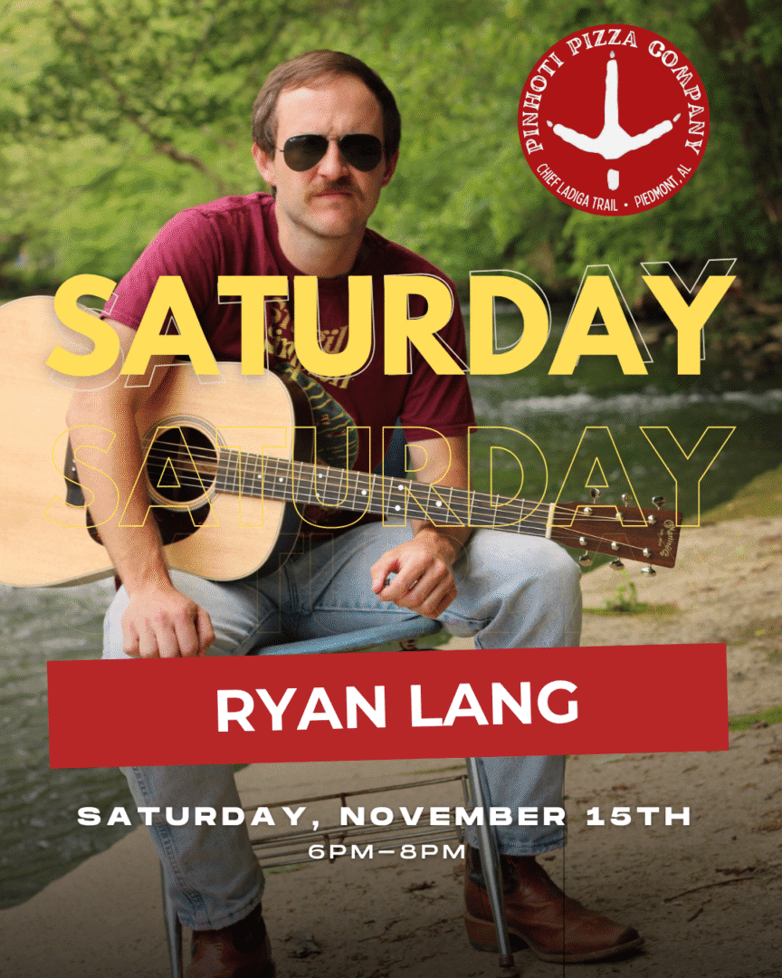 🍕🎸 Ryan Lang LIVE at Pinhoti Pizza Company! 🍕🎸
