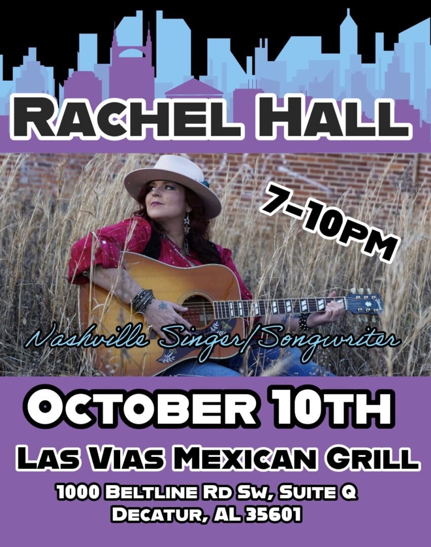 Rachel Hall live at Las Vias Mexican Grill