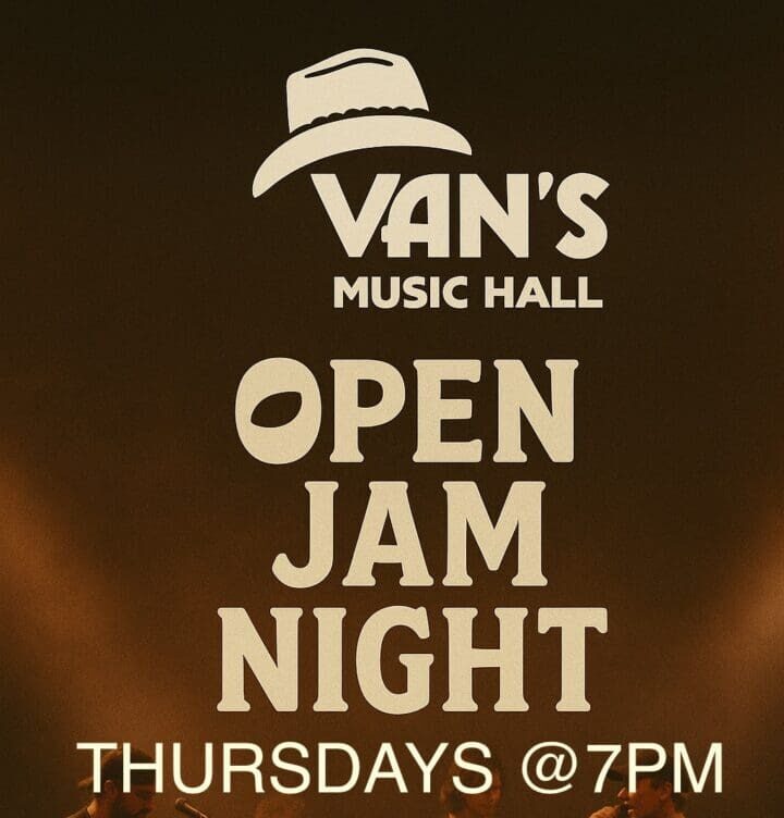 Van's Music Hall Open Jam Night