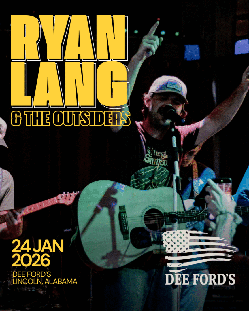 Ryan Lang & The Outsiders - LIVE at Dee Ford’s | Lincoln, AL — January 24, 2026