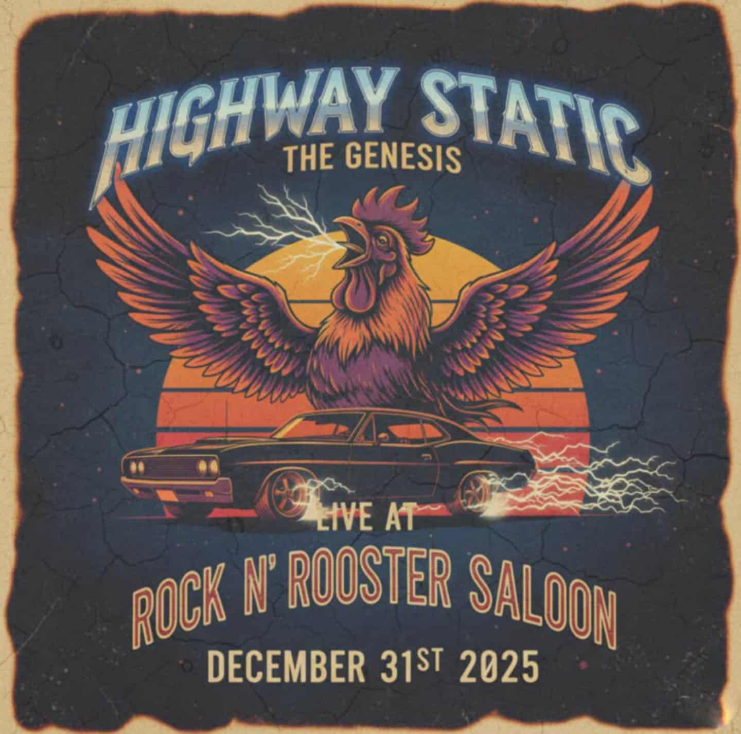 Highway Static Live at RocknRooster Saloon