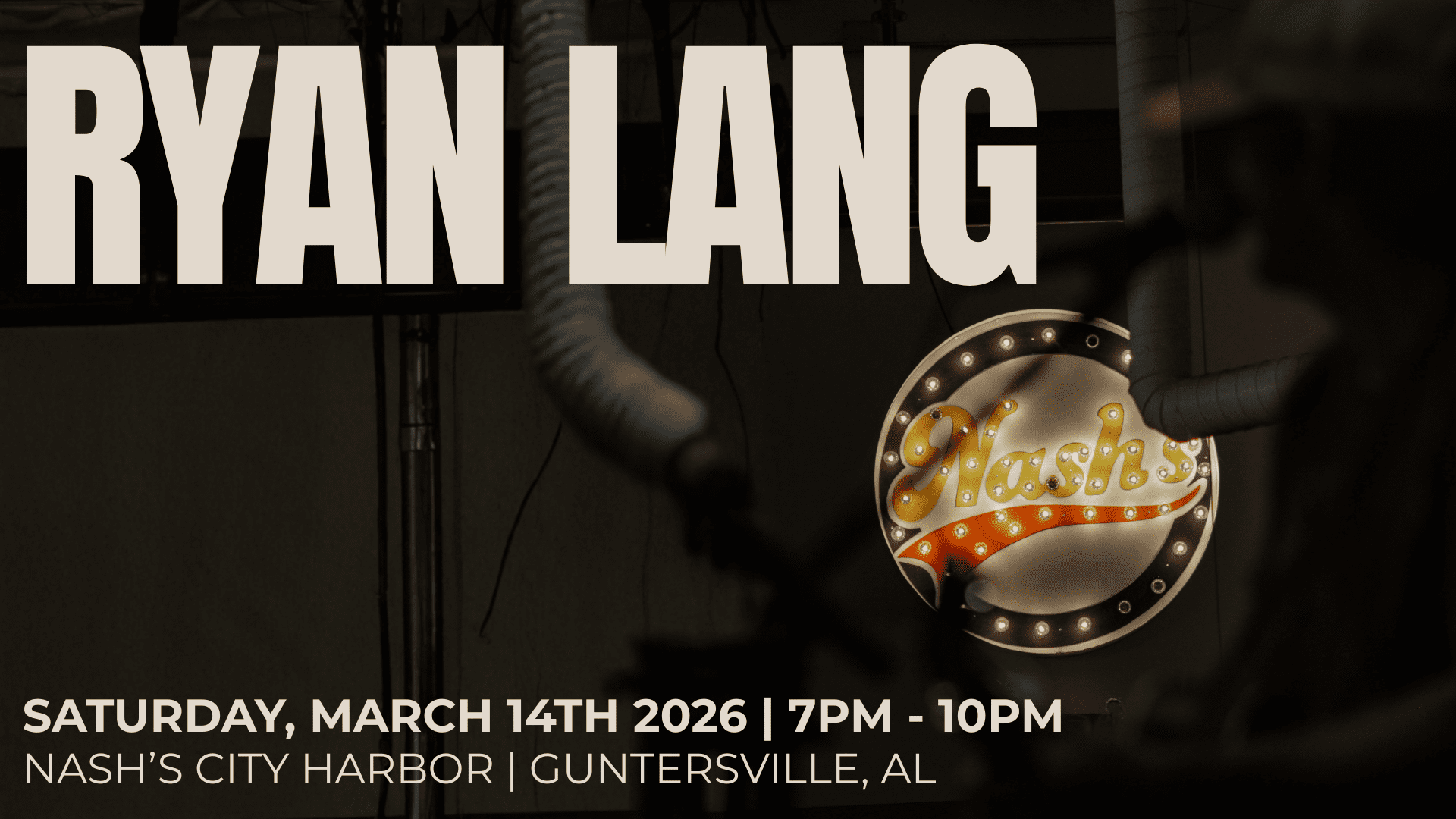 Ryan Lang | Live Acoustic at Nash’s City Harbor