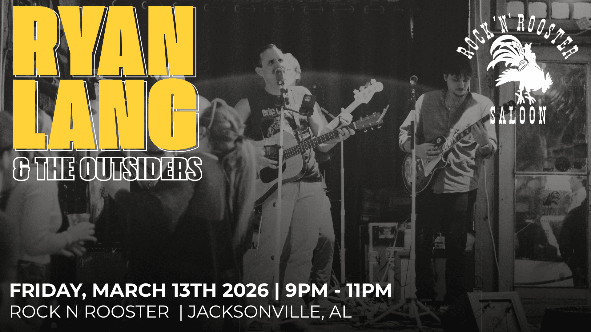 Ryan Lang & The Outsiders | Live at Rock N Rooster