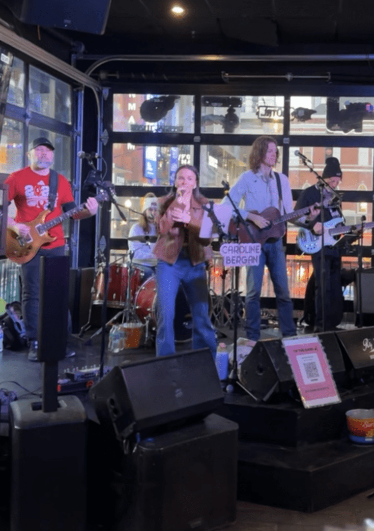 Caroline Bergan at Tootsie's Roof Top
