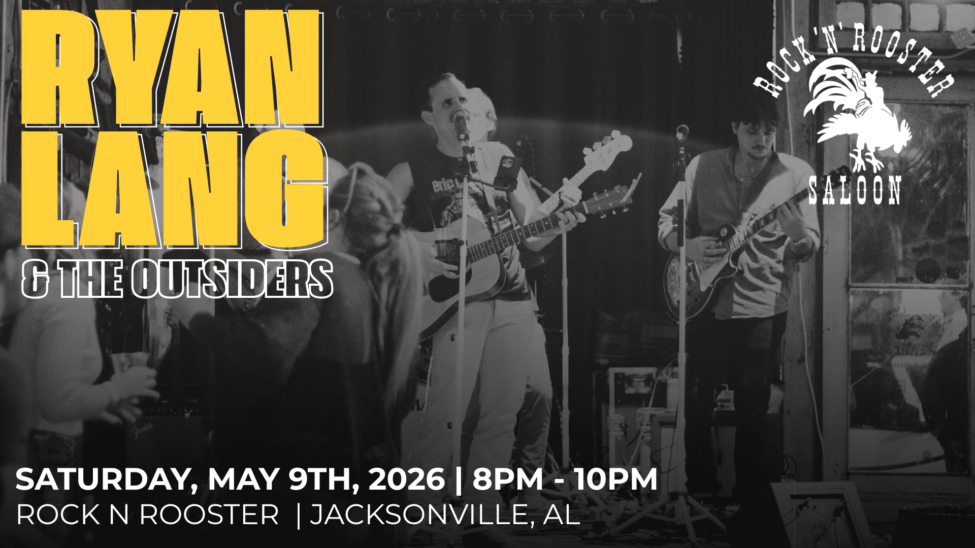 Ryan Lang (Full Band) at Rock N Rooster | May 9