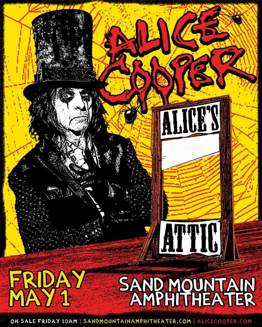 Alice Cooper at Sand Mountain