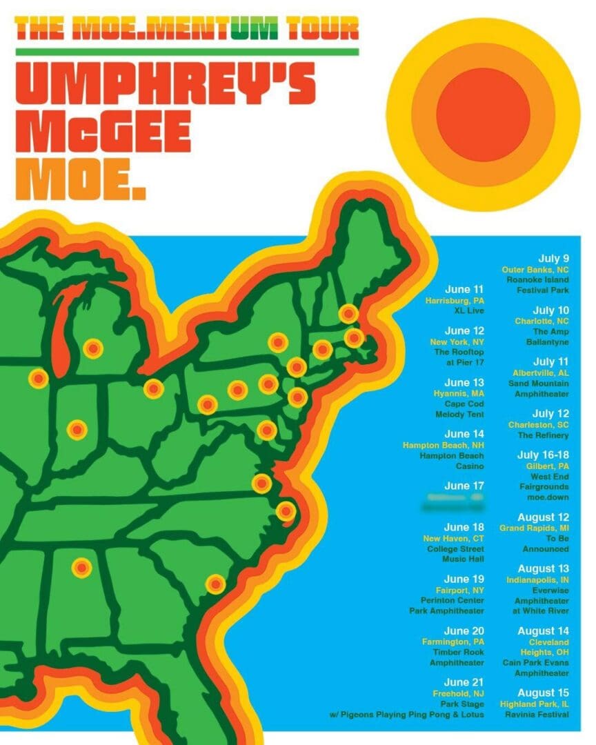 Umphrey's McGee & moe. at Sand Mountain
