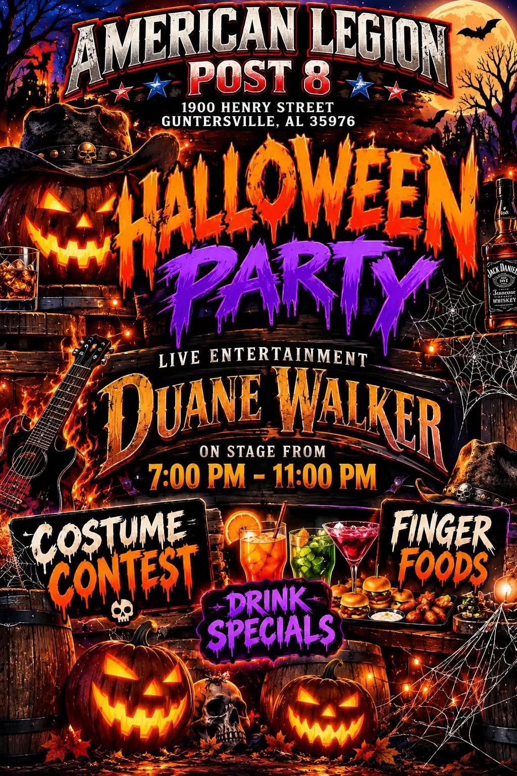 Halloween Party with Duane Walker